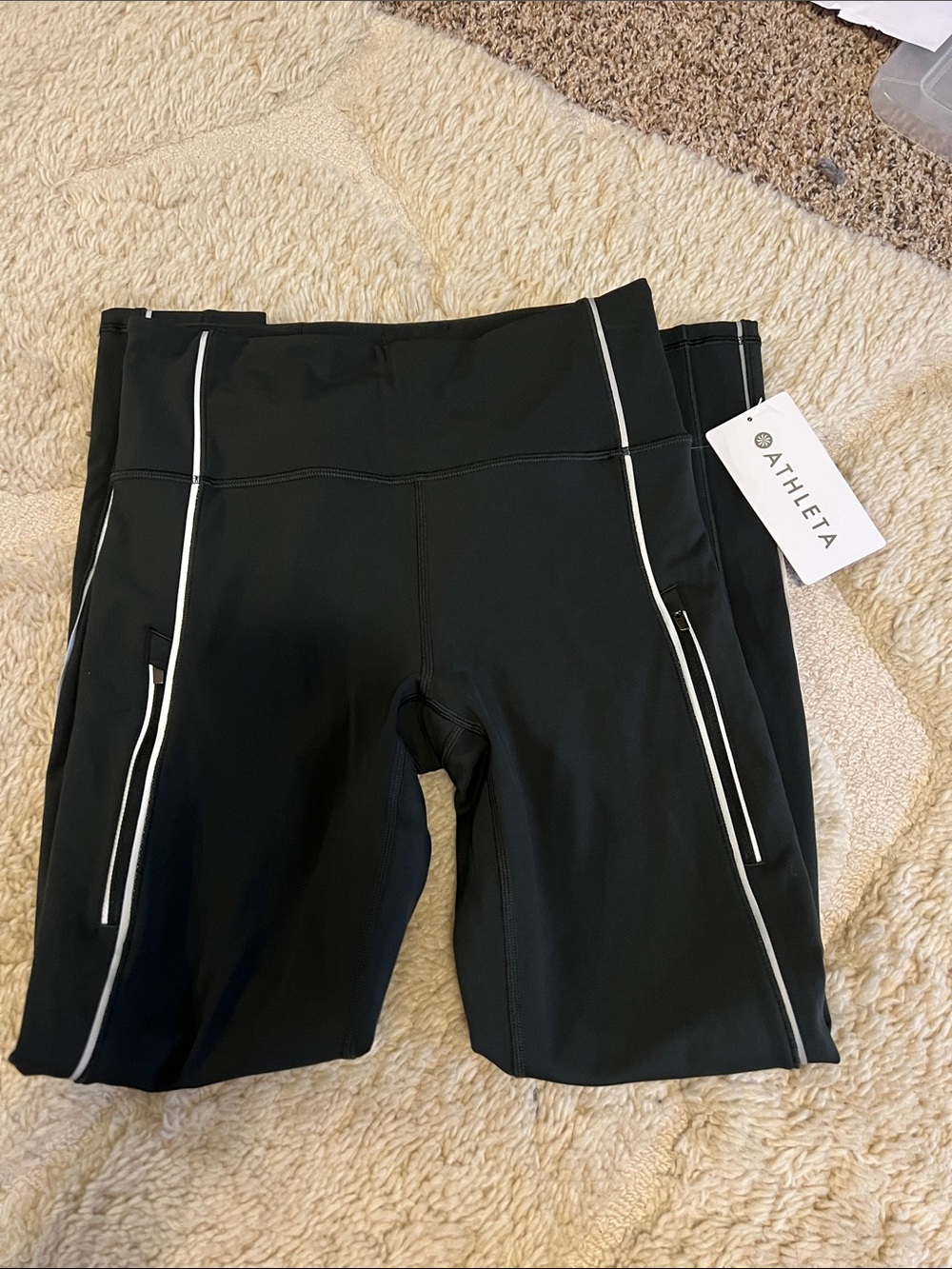 Athleta Rainier Réflective Stripe Tight